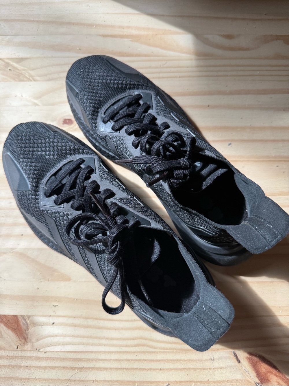 adidas Black Athletic Running Shoes